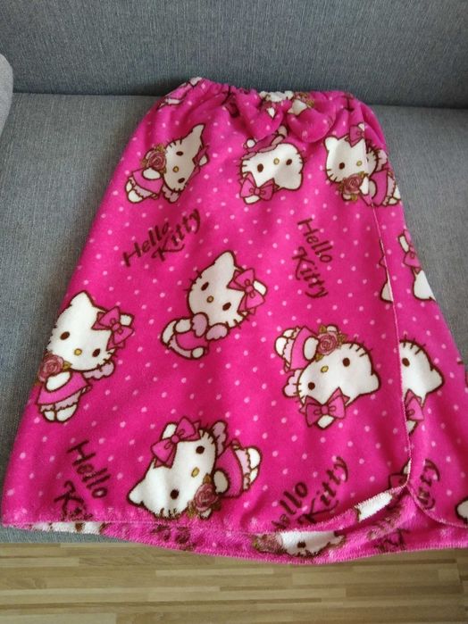 Szlafrok Hello Kitty różowy