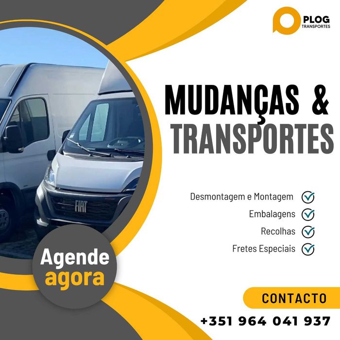 Transportes Mudanças Fretes Agende!