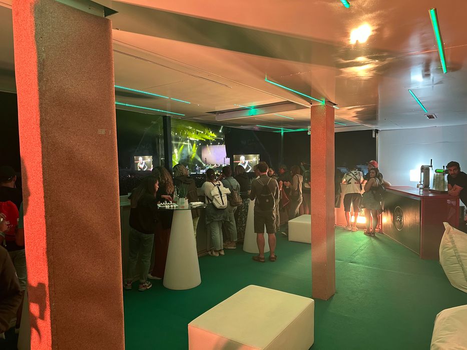 Semi reboque para eventos