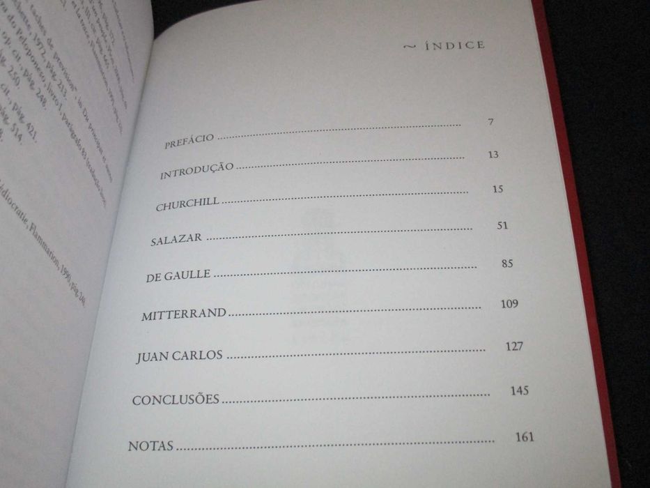 Livro Cinco Homens de Estado Luís Beirôco