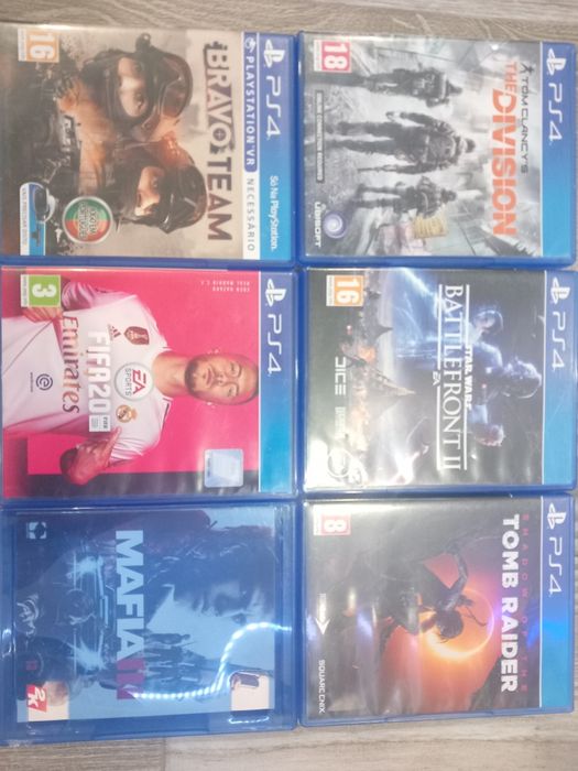 Jogos ps4 vendo ou troco