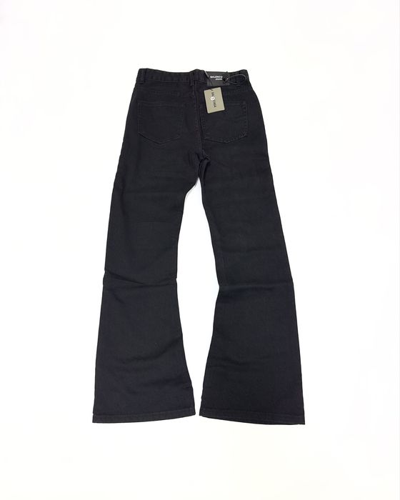 Джинси Balenciaga flared black чорні джинсы balenciaga фларед erd M L XL