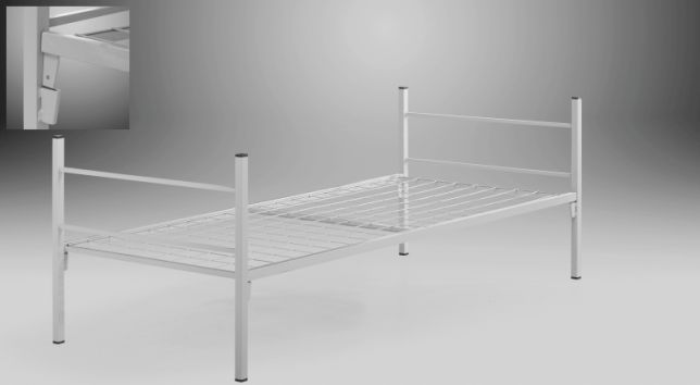 Beliche c/2Camas c/Estrado em rede Soldado Pintado Epoxy Material Novo