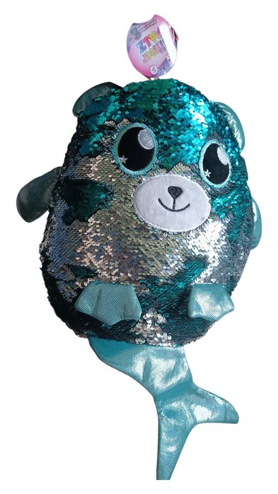 Glitter palz,нова іграшка-подушка у пайєтках,35 см
