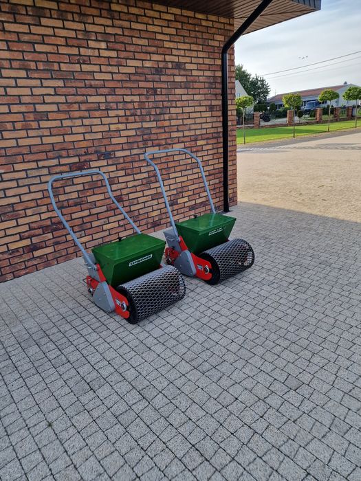 Wynajem Siewnik do trawy Sembdner Rs 50  Niwelator Probst Trawnik Trawa jak z rolki