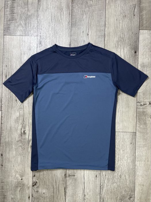Berghaus футболка XL размер трекинговая серо-синяя