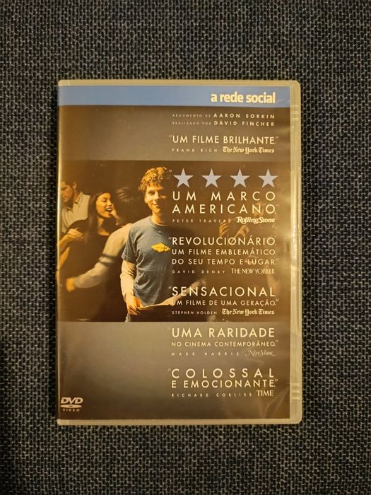 DVD do filme "A Rede Social" (portes grátis)