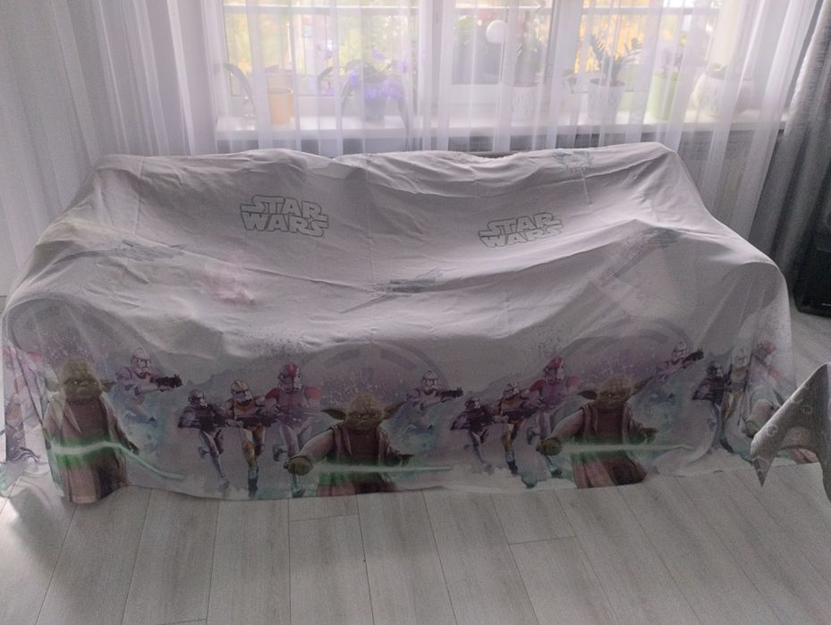 Star Wars lampa + firanka