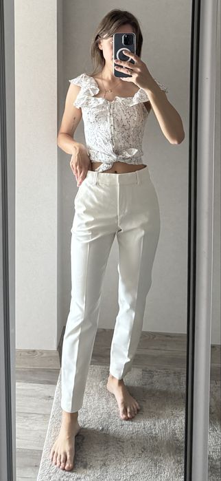 Брюки  прямі h&m