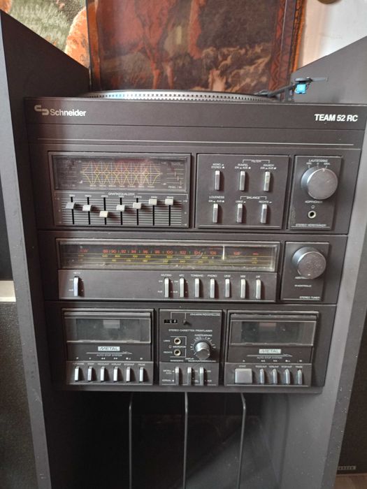 Gramofon stereo Schneider Team 52 RC
