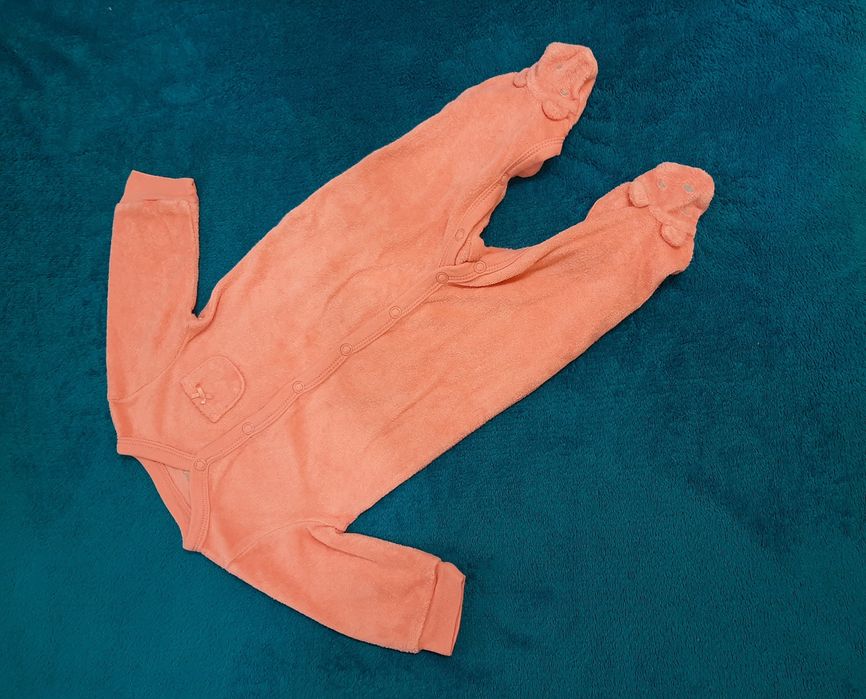 Человечек махровый розовый