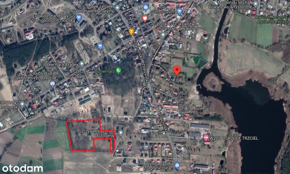 Trzciel - działki budowlane, spokojne miejsce, nowy podział, wz – další