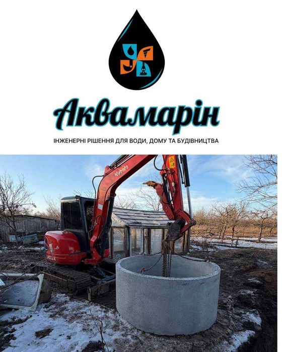 Відведення води. Каналізація. Дренажні системи. Увесь спектр послуг