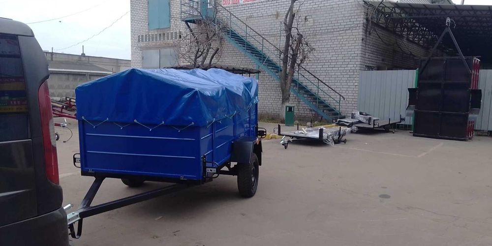 СПЕЦ.ПРИЦЕП 2500*1300*510 Гарантія 10 років Документи Доставка