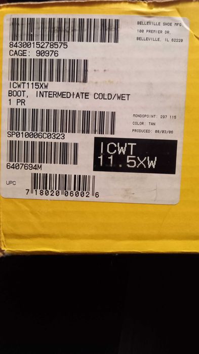 Черевики військові Belleville