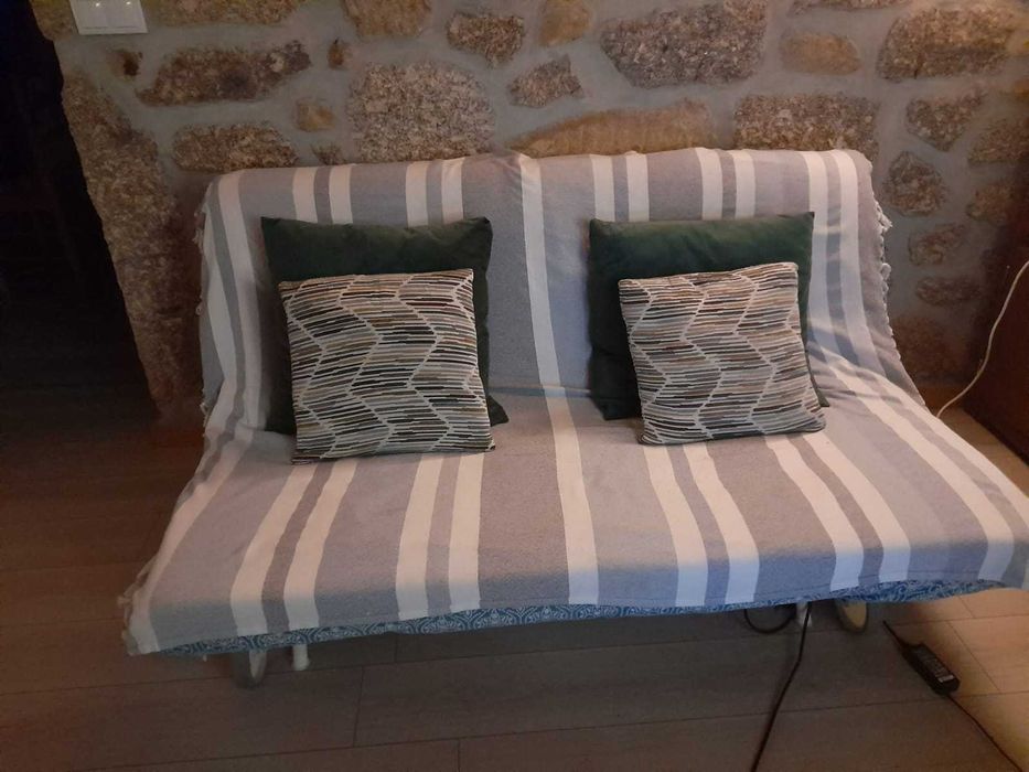 Sofá cama do IKEA