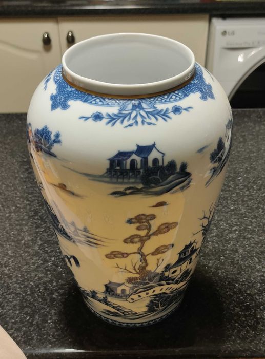 Vaso de Cerâmica Neoclássica Manufactura