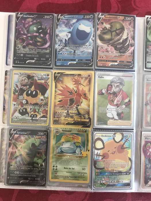 Cartas pokemon raras á escolha a partir de 5€