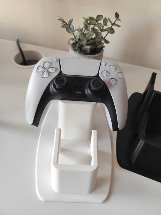 Suporte  para dois Joysticks( comando) (branco ou preto)