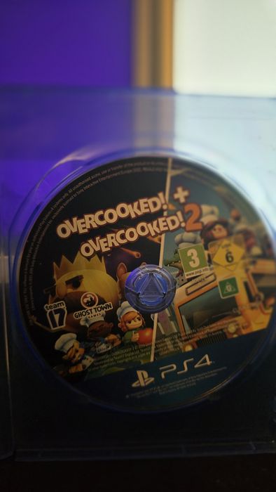 Overcooked! + Overcooked 2 ps4 ps5 super stan bez rys