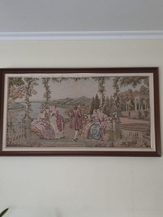 Quadro antigo com digníssima imagem.