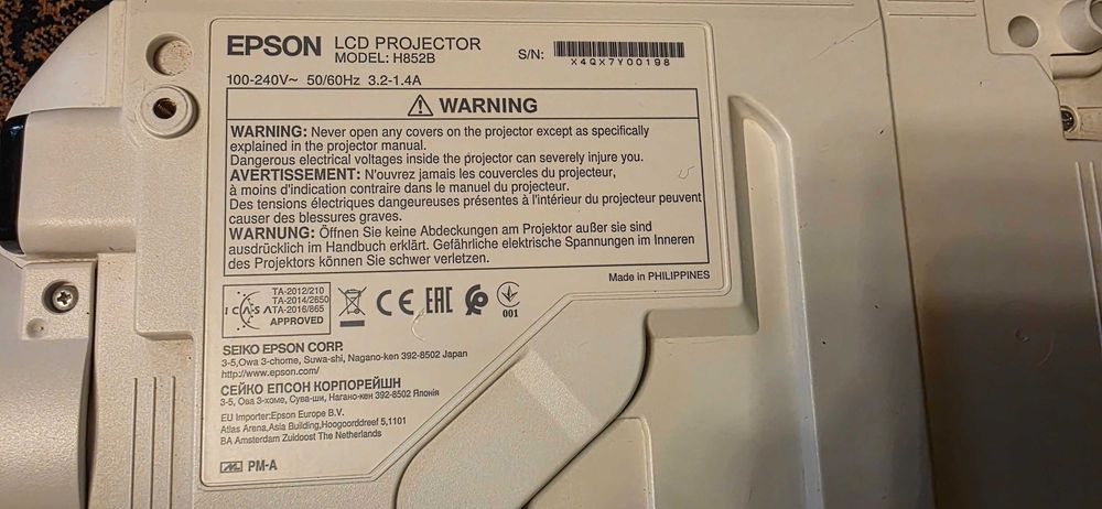 Projektor Epson EH-TW5650 Full HD 3D 300'' , stan bdb