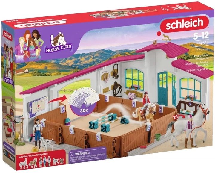 Ігровий набір Schleich Horse Club Арена для верхової їзди 42639