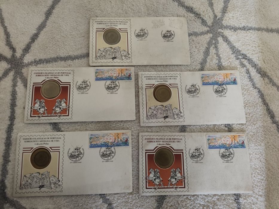 Conjunto Moedas Philae