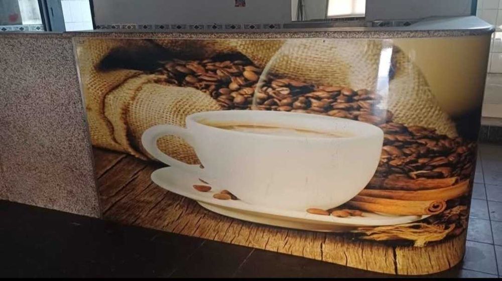 Balcão de Café com frio