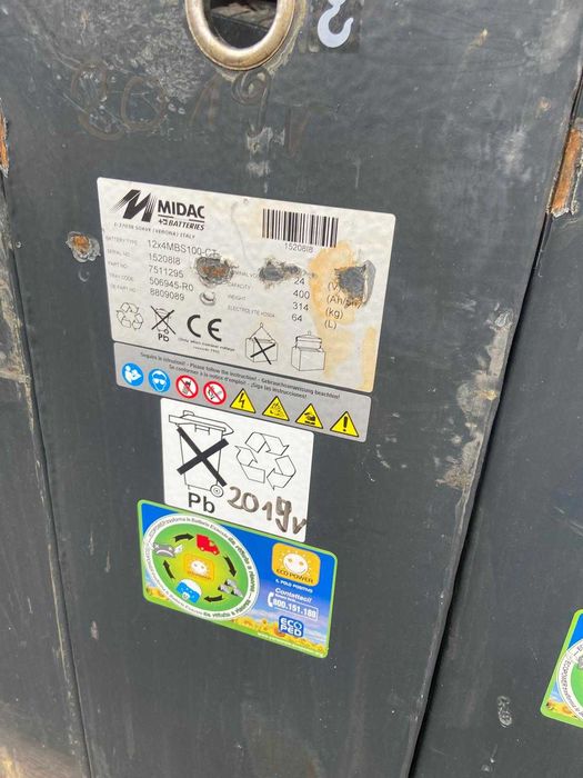 Bateria trakcyjna 24V 400Ah 2018/2019rok