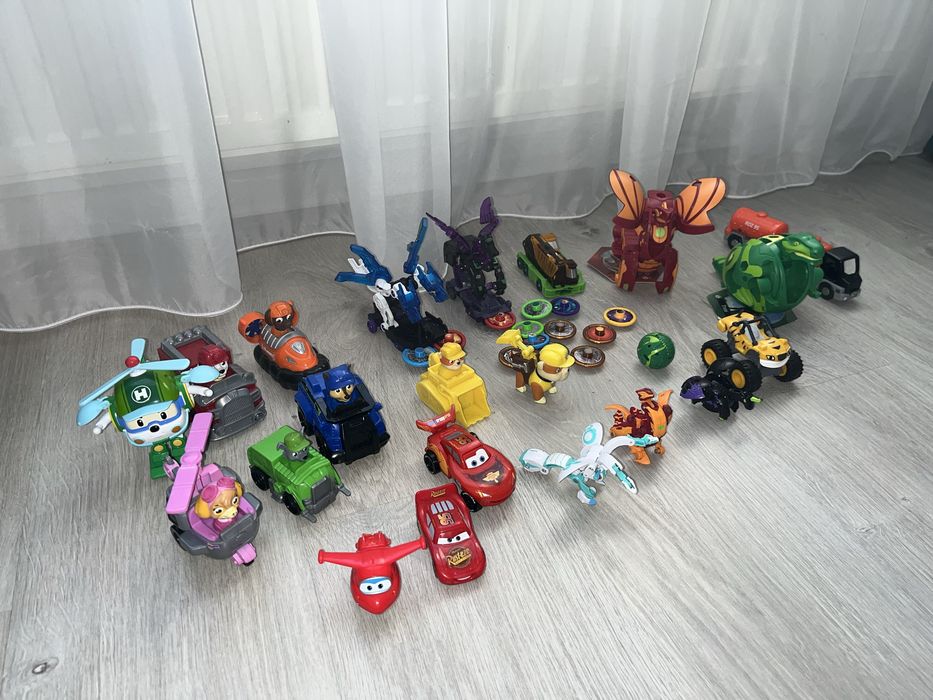 Літачки Super WiNGS, Щенячий патруль, Wild Screechers, Тачки