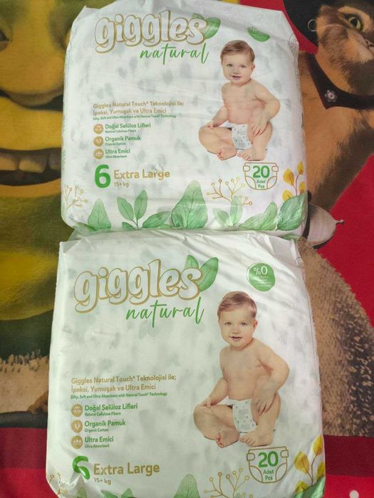 Памперсы підгузники 6XL 15-26 кг