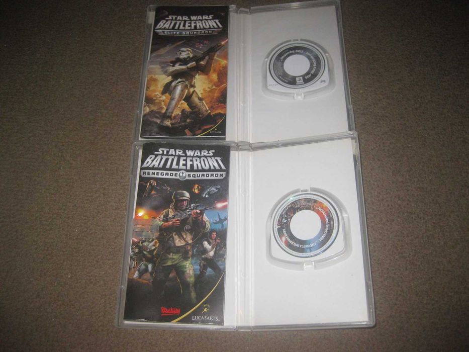 2 Jogos para a PSP da Saga "Star Wars" Completos!