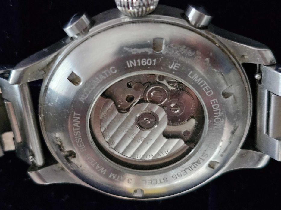 Relogio Ingersoll Conometro Automatico Serie Edicao Limitada Em Aco