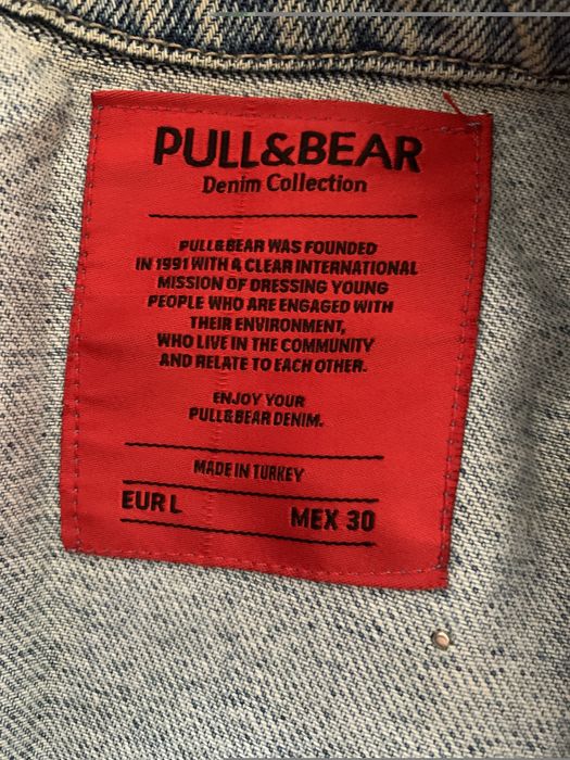 Casaco de ganga oversized