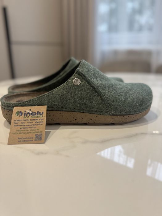 Домашні тапки фірми Інблу з  войлока