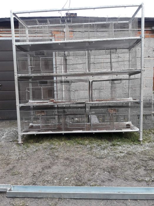 KLATKI dla królików, kur, gołębi, ptaków.