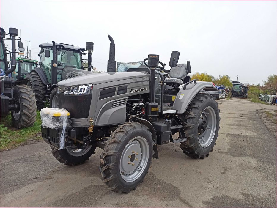 Трактор Скаут ТЕ-504 Безкоштовна доставка! Рівна підлога Резина Armour