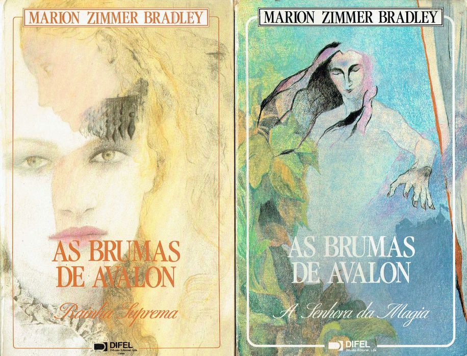 2621  The Mists of Avalon - 4 Volumes by Marion Zimmer Bradley