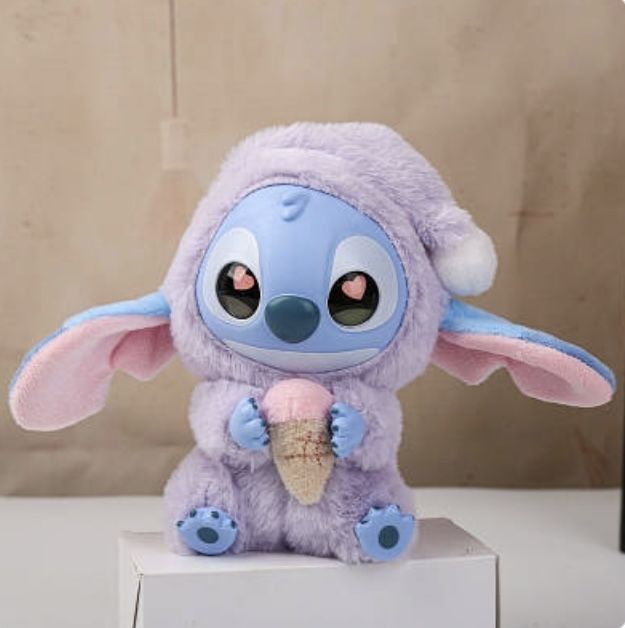 Іграшка Labubu Stitch у яскравому костюмі