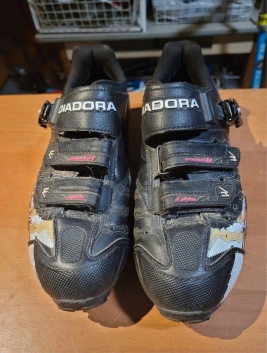 Buty rowerowe Diadora nr 39 - 24.6cm. Bloki SPD