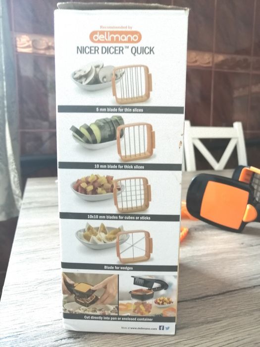 Szatkownica do warzyw i owoców, delimano nicer dicer quick