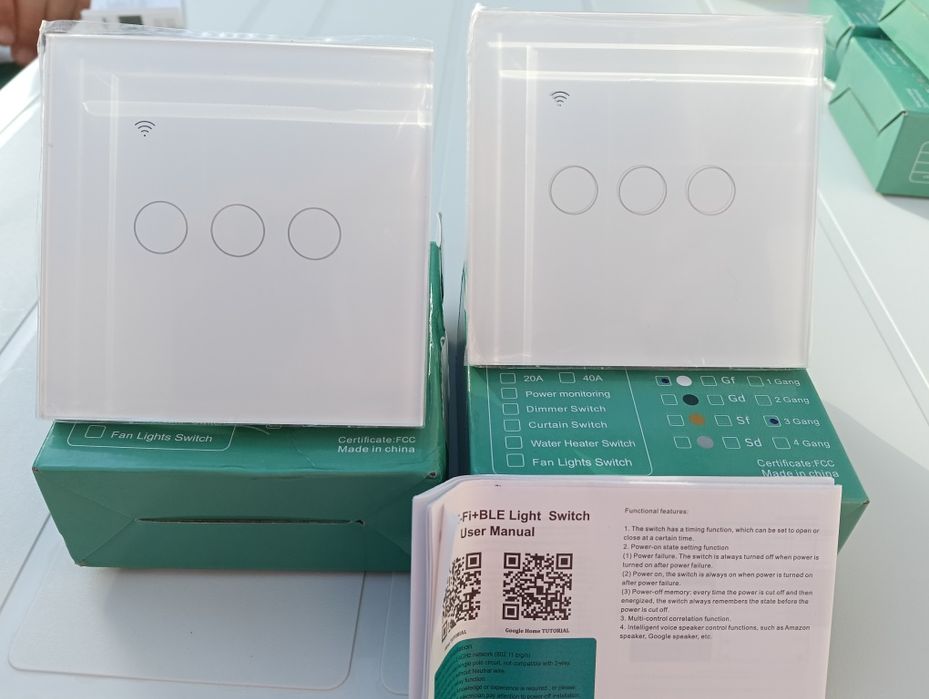 Interruptores inteligentes Tuya Smart Life