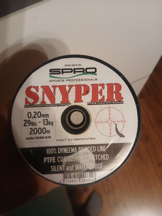 Nowa plecionka wędkarska spro 0.20mm 590m