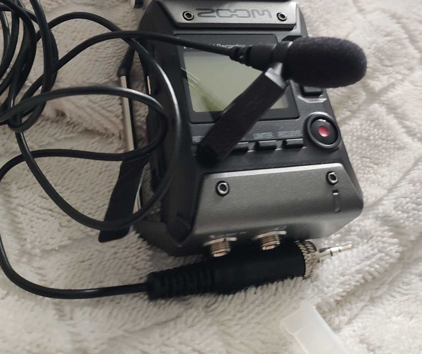 Аудіо рекордер Zoom F1, модулі SGH-6 MSH-6, мікрофон петлічка recorder пушка