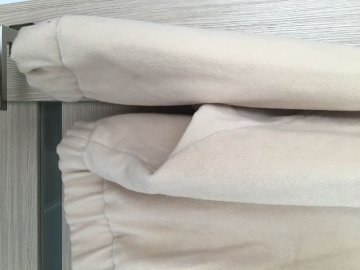 Beżowy camel ciepły polar bluza ze ściągaczami Oversize H&M 38 M