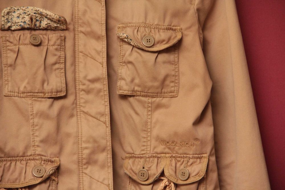 Woolrich Multipocket jacket рр M куртка из хлопка