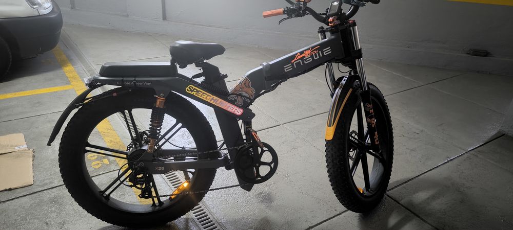bicicleta elétrica engwe x 26