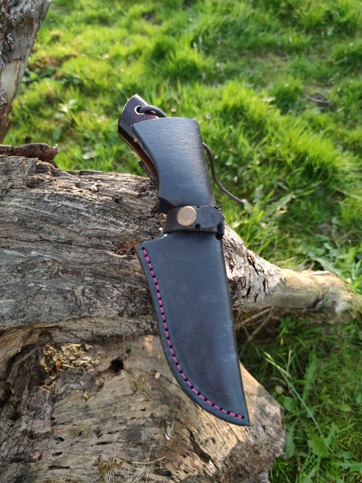 Разделочный нож Карпаты Х12МФ \61hrc обробний ніж ручна робота шкурник