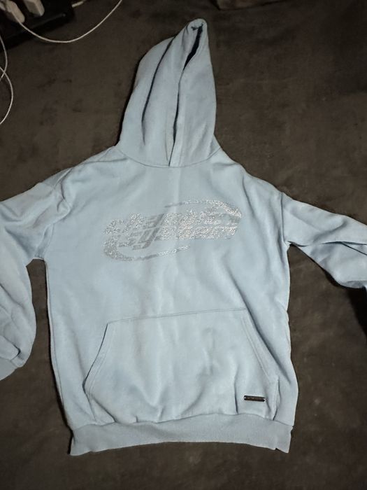 кофта тепла синя